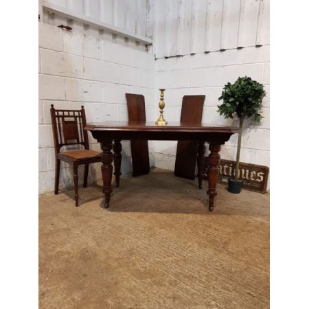 Antiker viktorianischer Eiche Esstisch englisch ca 1880