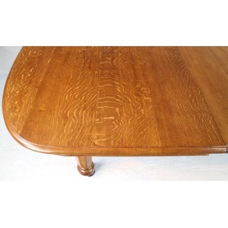 Viktorianischer antiker Esstisch Eiche englisch ca 1840