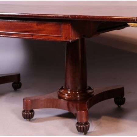 Georgianischer antiker Esstisch Mahagoni englisch ca 1830