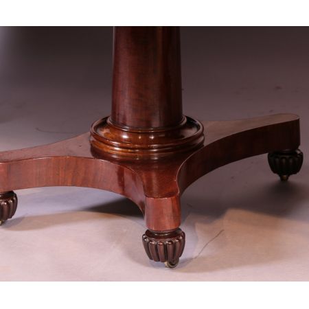 Georgianischer antiker Esstisch Mahagoni englisch ca 1830