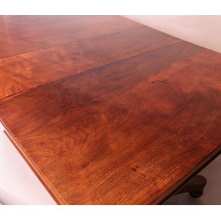 Georgianischer antiker Esstisch Mahagoni englisch ca 1830