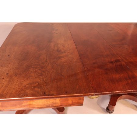 Georgianischer antiker Esstisch Mahagoni englisch ca 1830