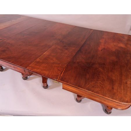 Georgianischer antiker Esstisch Mahagoni englisch ca 1830