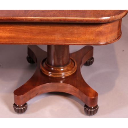 Georgianischer antiker Esstisch Mahagoni englisch ca 1830