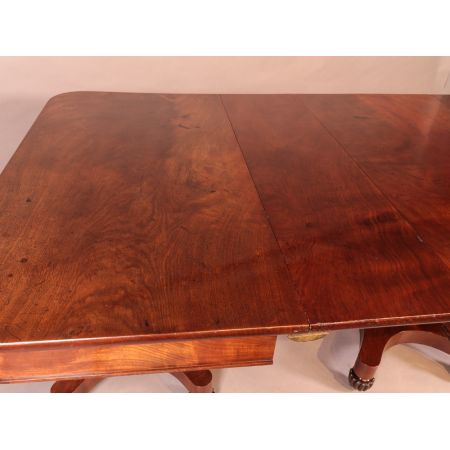 Georgianischer antiker Esstisch Mahagoni englisch ca 1830