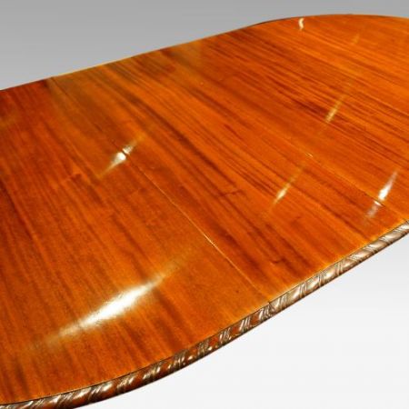 Antiker englischer Mahagoni Esstisch ca 1920