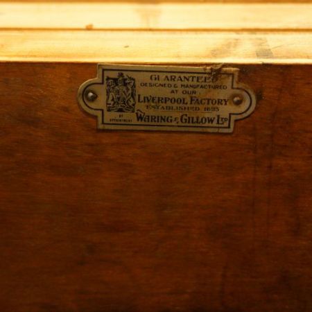 Antiker englischer Mahagoni Esstisch ca 1920