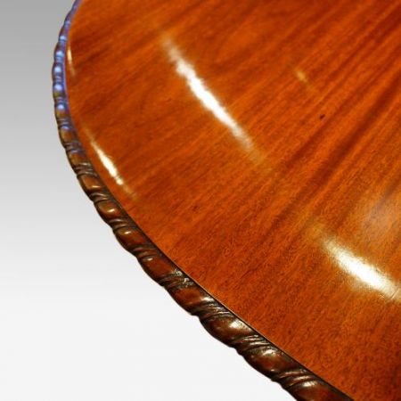 Antiker englischer Mahagoni Esstisch ca 1920