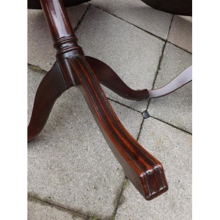 Georgianischer englischer Mahagoni Esstisch antik ca 1790