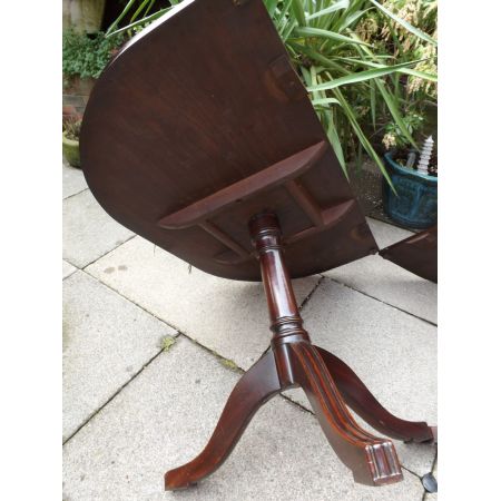 Georgianischer englischer Mahagoni Esstisch antik ca 1790