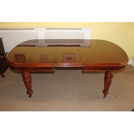 Viktorianischer antiker Esstisch Mahagoni englisch ca 1870