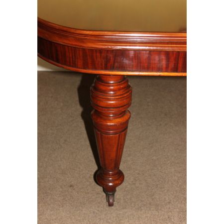 Viktorianischer antiker Esstisch Mahagoni englisch ca 1870