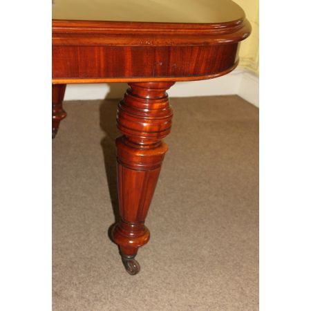 Viktorianischer antiker Esstisch Mahagoni englisch ca 1870