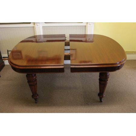 Viktorianischer antiker Esstisch Mahagoni englisch ca 1870