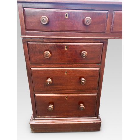 Britischer Schreibtisch Mahagoni antik ca 1880