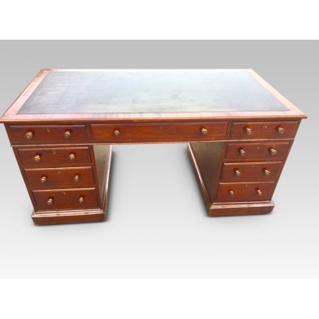 Britischer Schreibtisch Mahagoni antik ca 1880