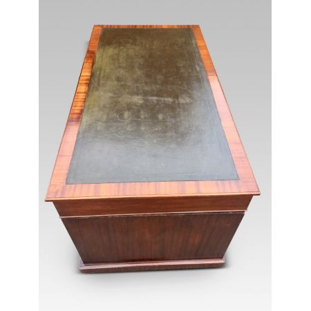 Britischer Schreibtisch Mahagoni antik ca 1880