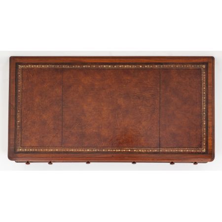 Viktorianischer Mahagoni Schreibtisch antik ca 1860