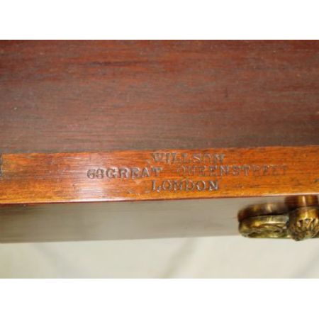 Antiker britischer Schreibtisch Mahagoni ca 1900