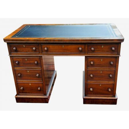 Antiker Mahagoni Schreibtisch britisch ca 1850