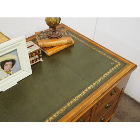 Antiker englischer Mahagoni Schreibtisch original ca 1900