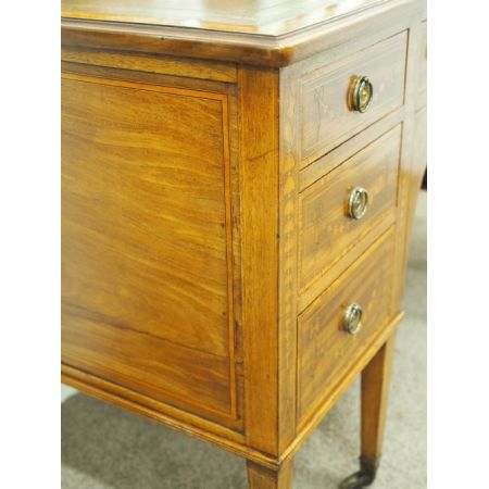 Antiker englischer Mahagoni Schreibtisch original ca 1900