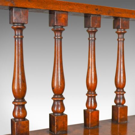 Antiker viktorianischer Mahagoni Schreibtisch britisch ca 1870