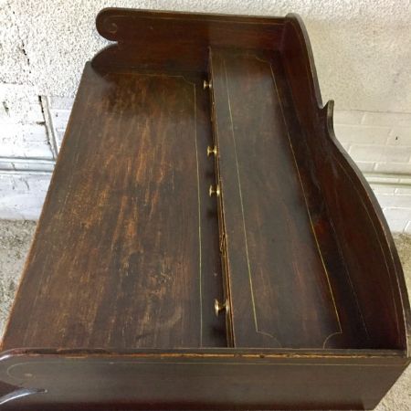 Englischer Regency Kiefern Schreibtisch Weichholz antik ca 1820