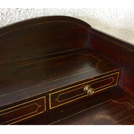 Englischer Regency Kiefern Schreibtisch Weichholz antik ca 1820