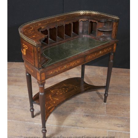 Antiker Regency Schreibtisch Mahagoni britisch ca 1820