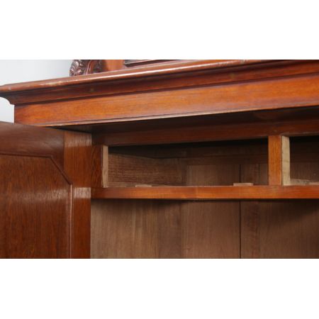 Antiker anglo-indischer viktorianischer Mahagoni Bücherschrank britisch ca 1870