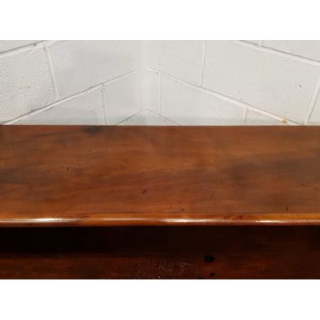 Antikes viktorianisches Nussbaum Bücherregal englisch ca 1880