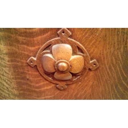 Viktorianisches Arts & Crafts Sideboard Eiche antik ca 1890