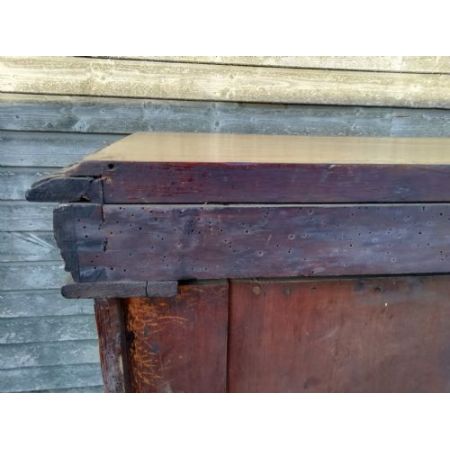 Viktorianisches antikes Eichen Bücherregal englisch ca 1860