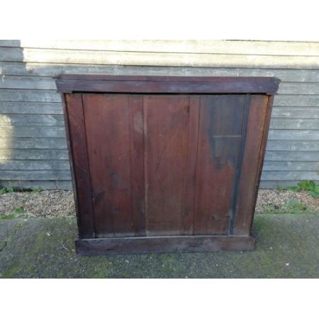 Viktorianisches antikes Eichen Bücherregal englisch ca 1860