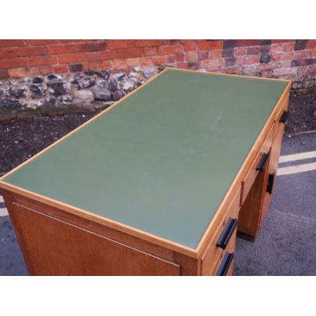 Antiker englischer Schreibtisch Eiche ca 1930