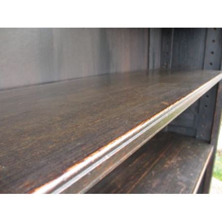 Viktorianisches antikes Eichen Bücherregal britisch ca 1880