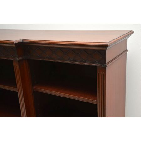 Antikes viktorianisches Mahagoni Bücherregal britisch ca 1900