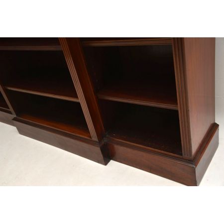 Antikes viktorianisches Mahagoni Bücherregal britisch ca 1900