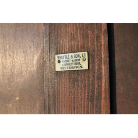 Antikes viktorianisches Eichen Bücherregal englisch ca 1880