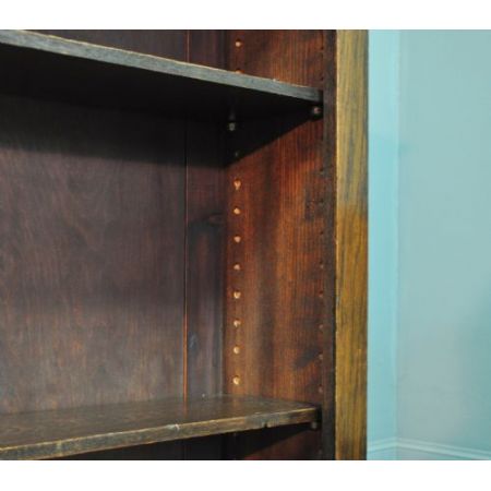 Antikes viktorianisches Eichen Bücherregal englisch ca 1880