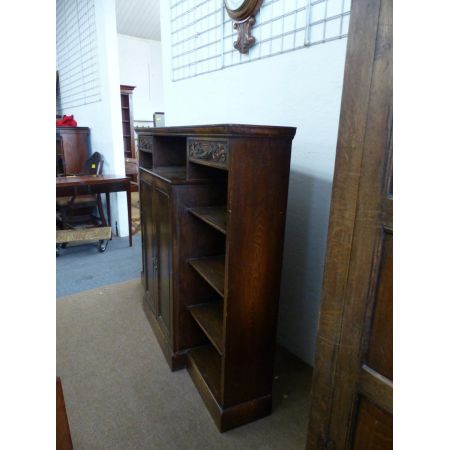 Antiker englischer Eichen Bücherschrank ca 1920