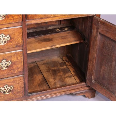 Georgianisches Eichen Sideboard original antik ca 1780