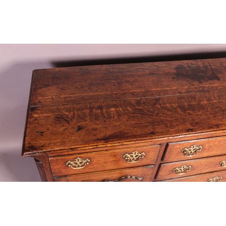 Georgianisches Eichen Sideboard original antik ca 1780