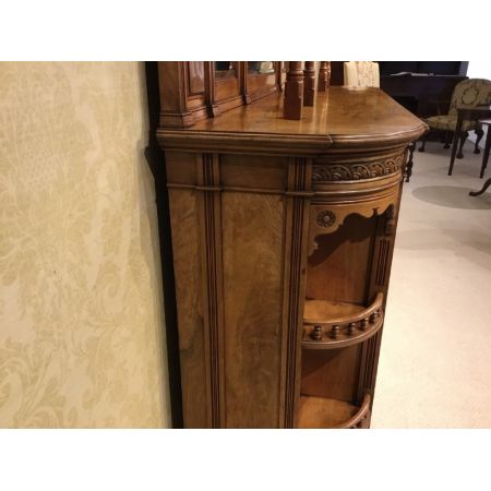 Englisches Nussbaum Sideboard original antik ca 1875