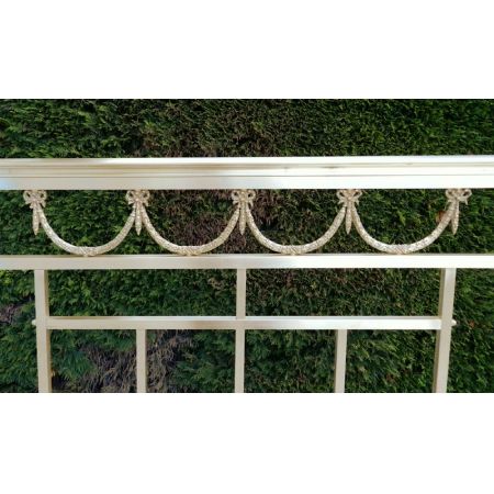 Antikes französisches Messing Bett Napoleon III ca 1870