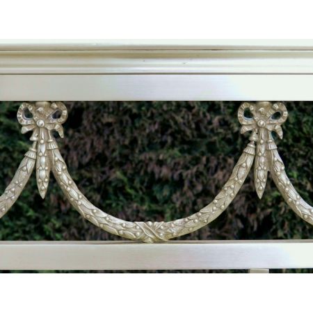 Antikes französisches Messing Bett Napoleon III ca 1870