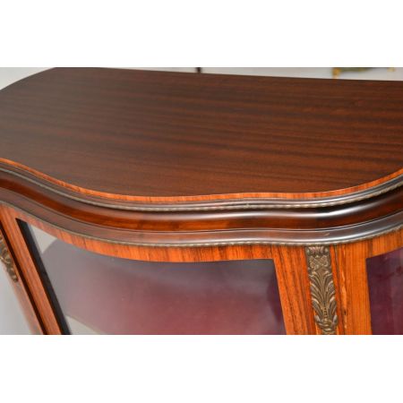 Antike Kingwood Vitrine original französisch ca 1930