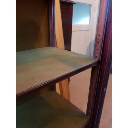 Edwardianische Mahagoni Vitrine original antik ca 1890