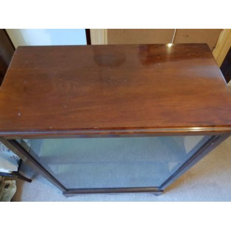 Edwardianische Mahagoni Vitrine original antik ca 1890